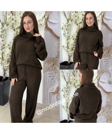 Conjunto Karina Marrom